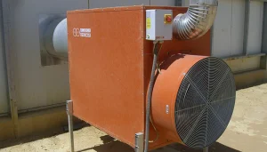 Generatore d’aria calda a scambio indiretto a gas o gasolio