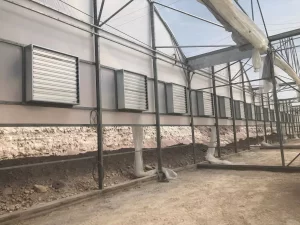 Estrattore a cono in acciaio galvanizzato ad alta portata