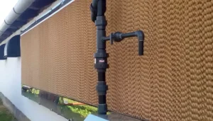 Gronda serbatoio AISI 304 inox per impianto evaporativo
