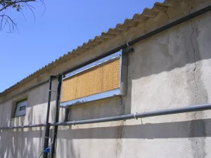 Sistema di supporto pannelli per pannelli cooling pad