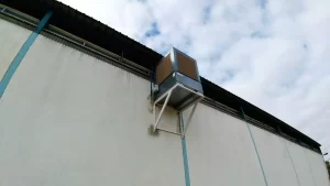 Raffrescatore evaporativo ideale per allevamenti e serre