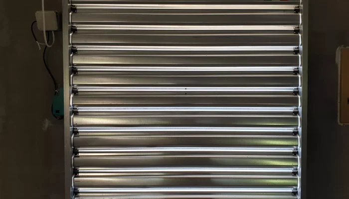 Efficienza migliorata con serranda di ripresa d’aria motorizzata