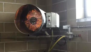 Generatore d’aria calda a gas con elevato rendimento termico