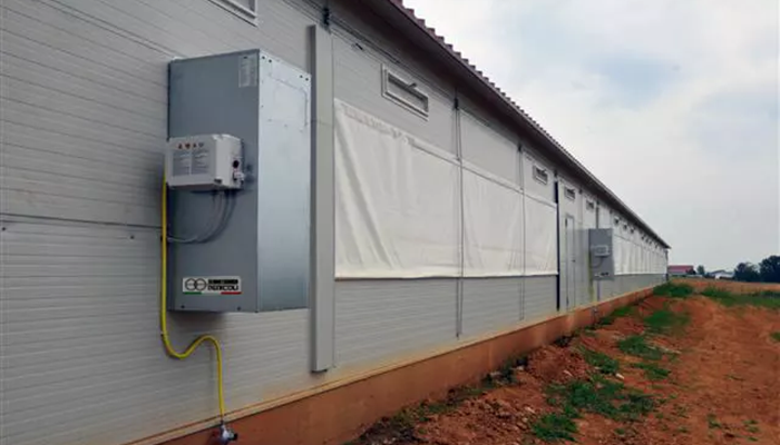 Generatore d’aria calda a gas ad alta efficienza termica