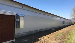 Generatore d’aria calda a gas con installazione a parete