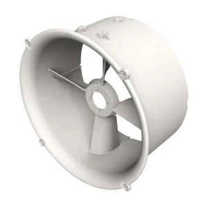 Circolatore d’aria cilindrico in plastica ad alta efficienza energetica
