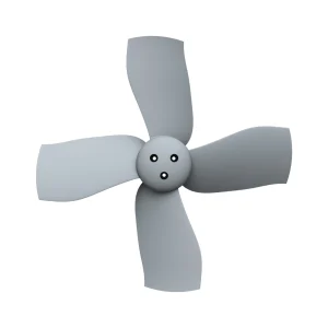 Ventilatore cilindrico in plastica per una ventilazione omogenea