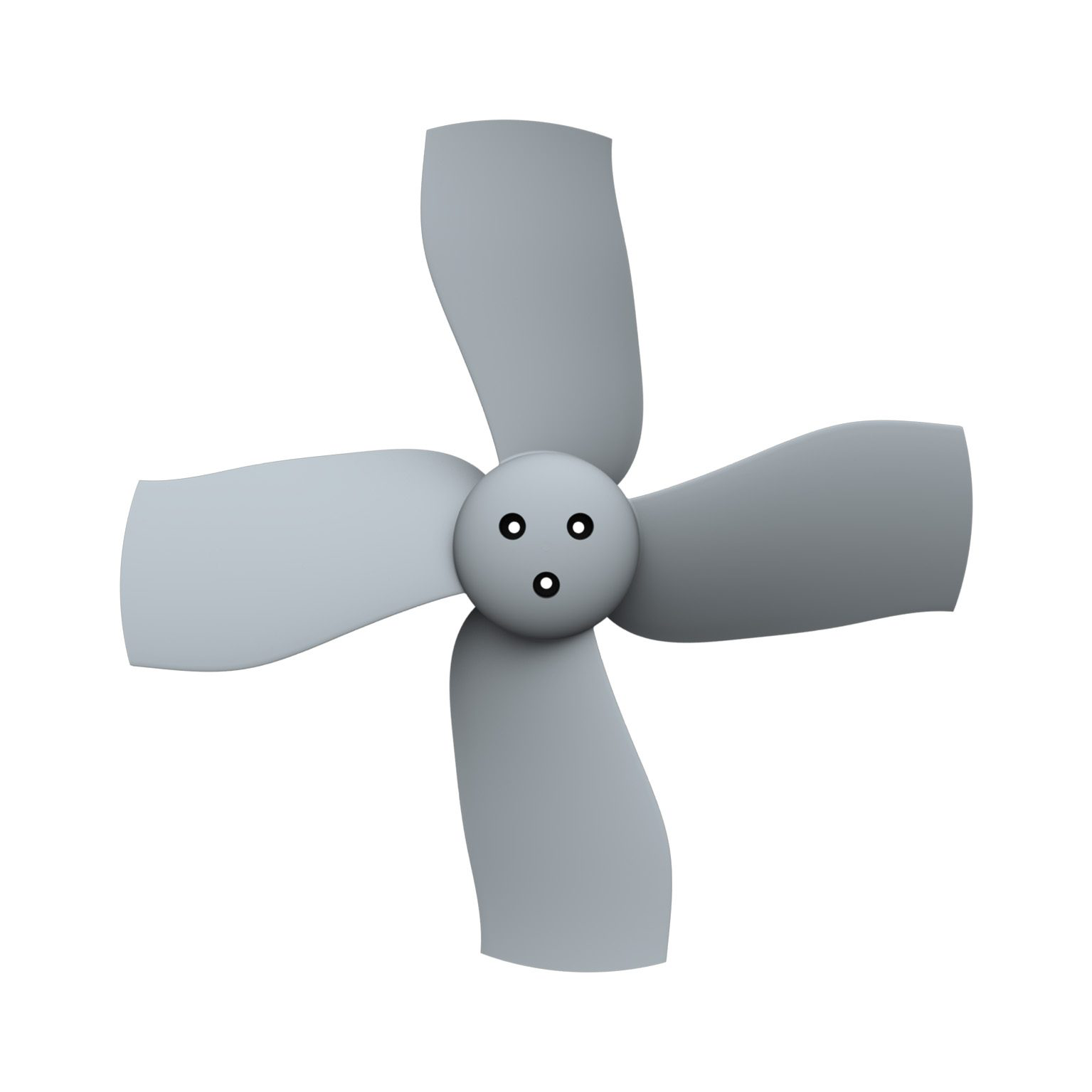 Ventilatore cilindrico in plastica per una ventilazione omogenea