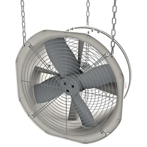 Ventilatore cilindrico in plastica per flusso d’aria continuo e uniforme