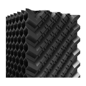 Pannello evaporativo in plastica oscurante con design a nido d'ape