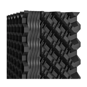 Pannello evaporativo in plastica con design a nido d'ape