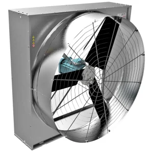 Sistema di ventilazione con estrattore d'aria a trazione diretta