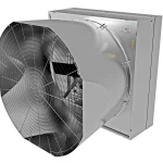 Estrattore a cono modulabile a trazione diretta per ventilazione