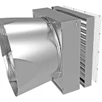 Sistema di ventilazione: Estrattore a cono modulabile a trazione diretta